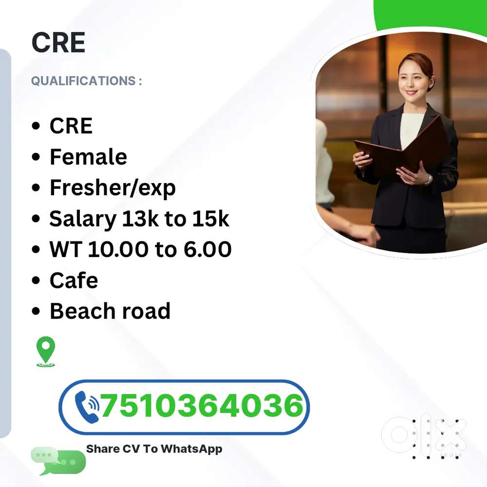 Hiring Customer Relation Executive