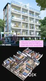 Apartment available for sale with beautiful valley & lake view in GOA