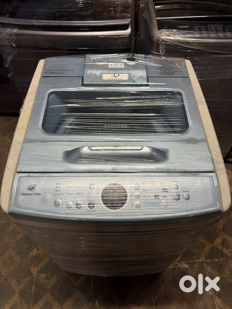 Samsung 6.2 kg diamond drum top load automatic machine with guarantee
