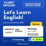 English speaking course! Boost confidence and skills!