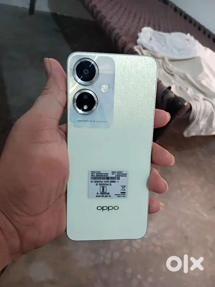 A59 5G new condition white shine colour