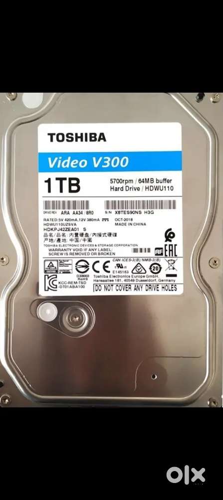 Toshiba 1TB video v300