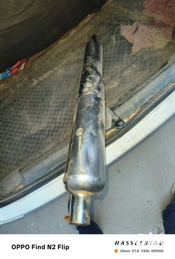 Royal enfield classic 350cc ( silencer)