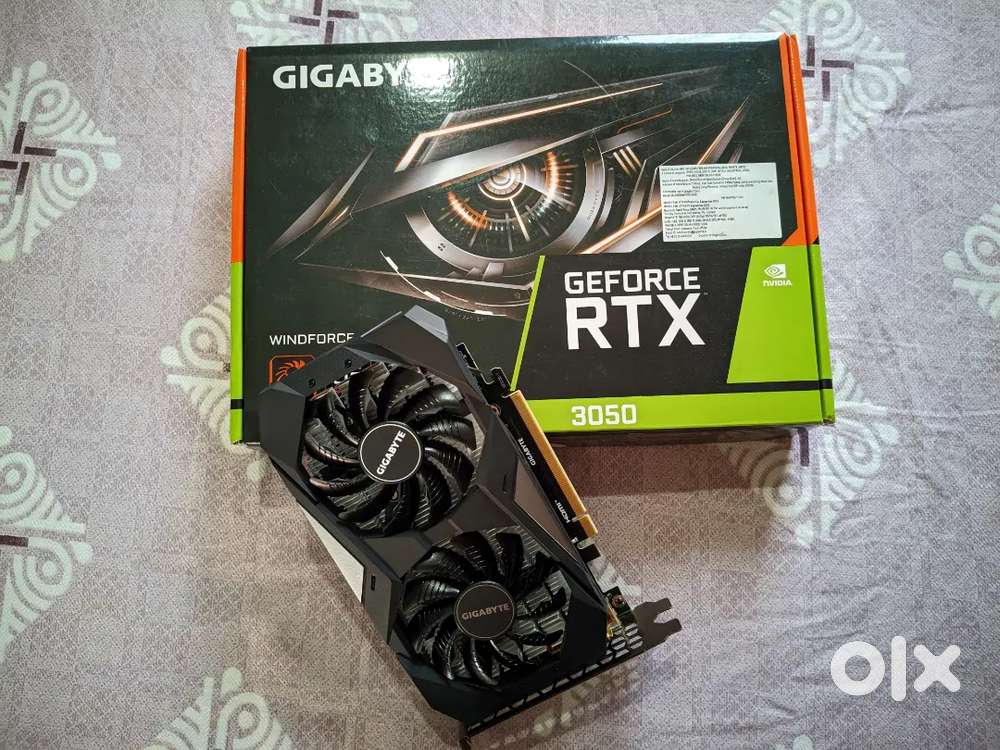 RTX 3050 6 GB UNDER WARRANTY