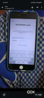 Activation lock hai phone no bill no box