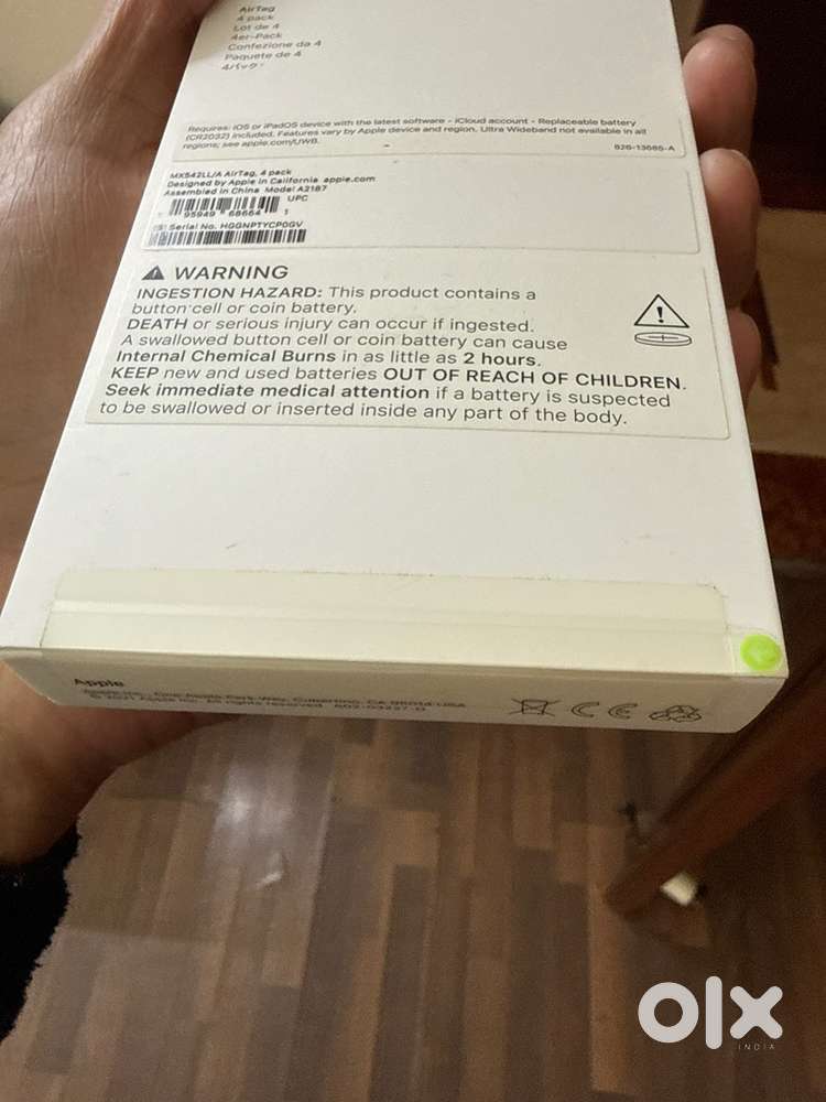 Airtag 4 pack - sealed packet