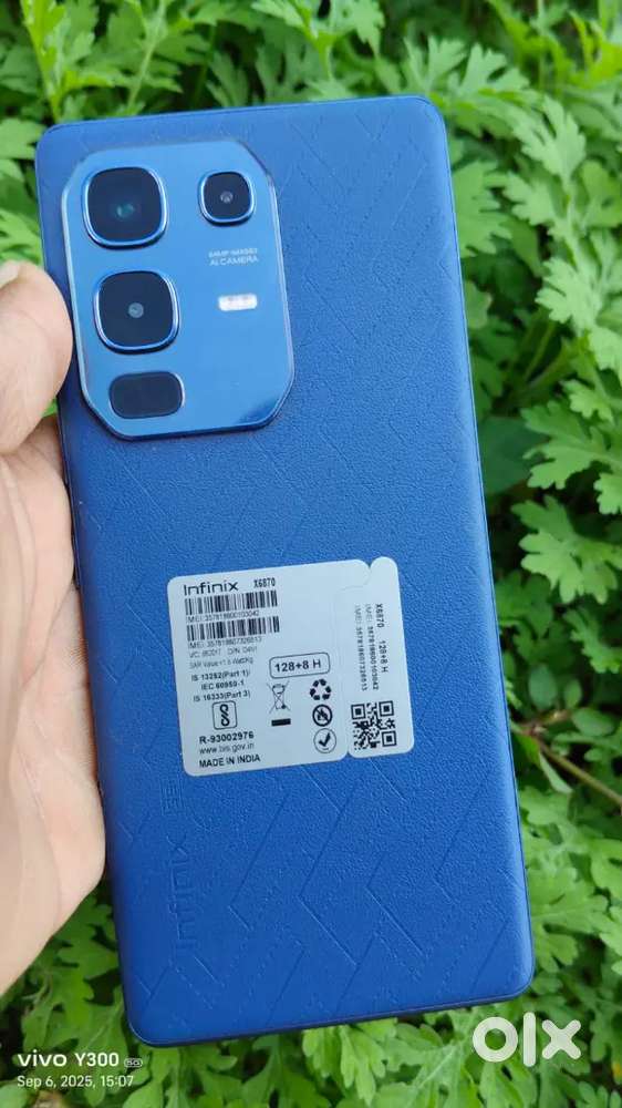Infinix note 50s good condition no scratches  use  only 1 month
