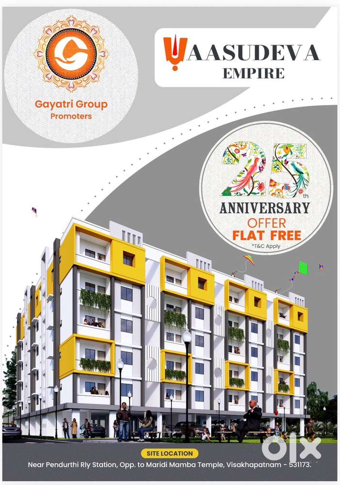 Flat for Sale in Pendurthy 22 Lakhs only