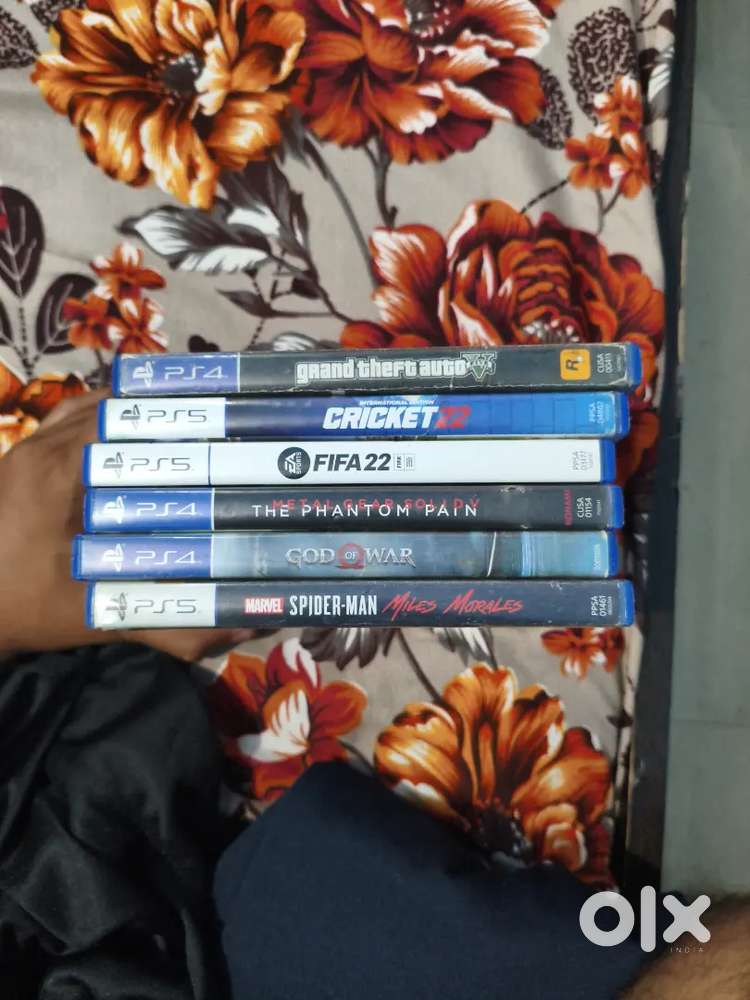 PS4 and ps5 games