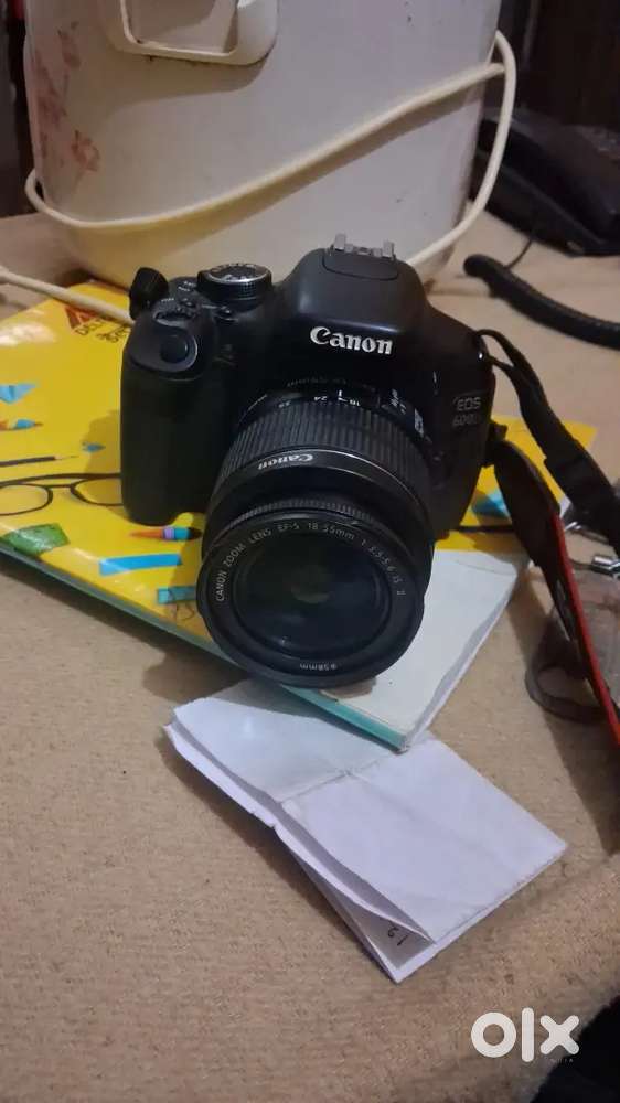 Canon 600 d with kit lens