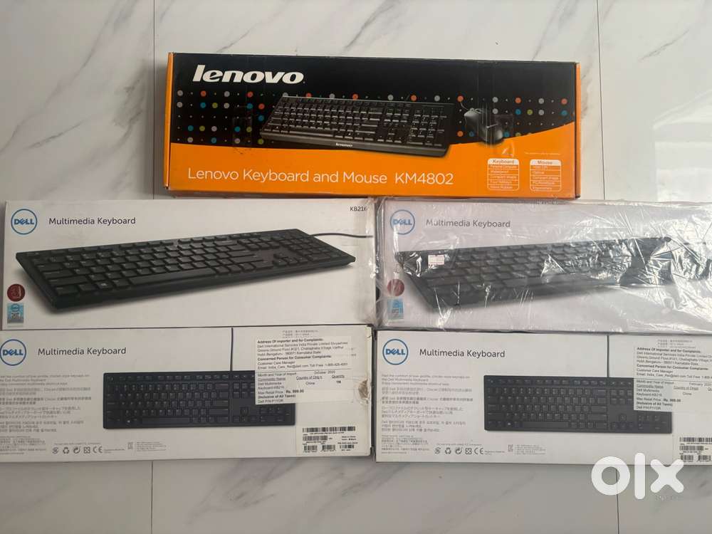 Buy 5 keyboards in all new condition