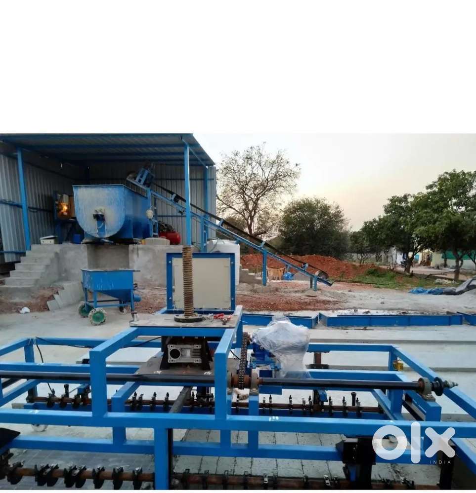 Light-Weight bricks manufacturing Machinery for urgent sale @low cost