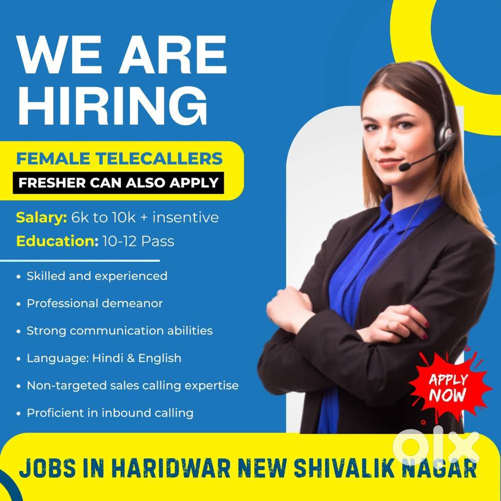 TELECALLING JOB FOR FEMALE ONLY