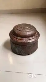 Old and antique copper dabba