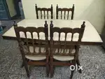Shesham Dinning Table with Four Chair