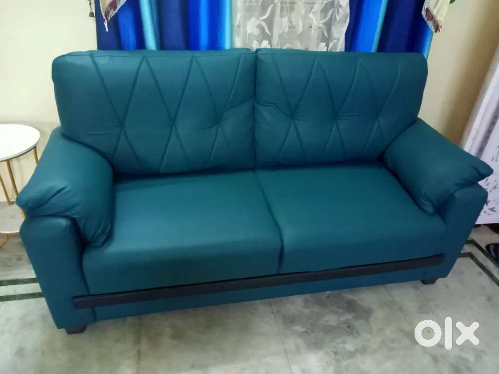 Leatherette 3+1+1 sofa set