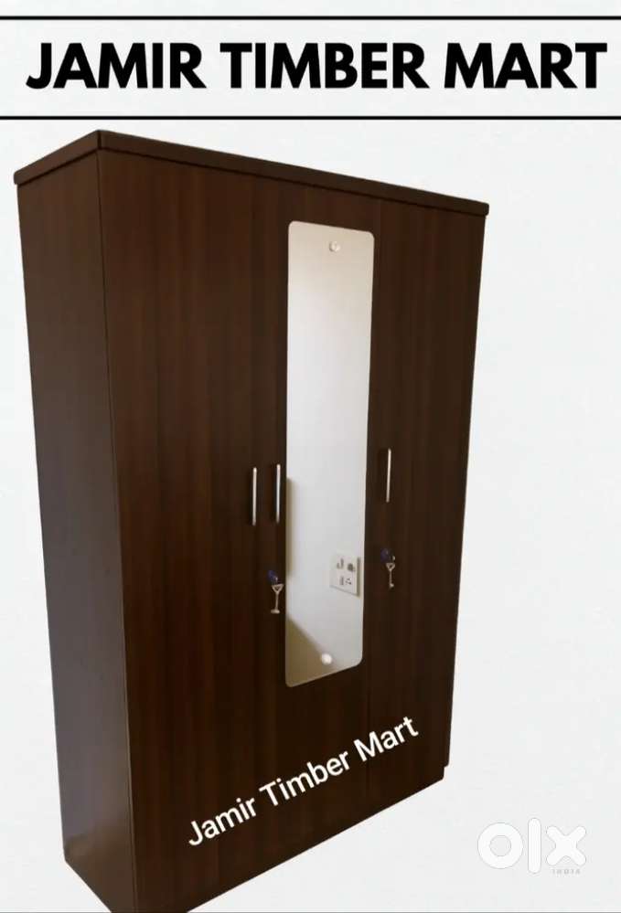 JAMIR FURNITURE BRAND NEW TRIPLE DOOR WARDROBE FREE HOME DELIVERY ULWE