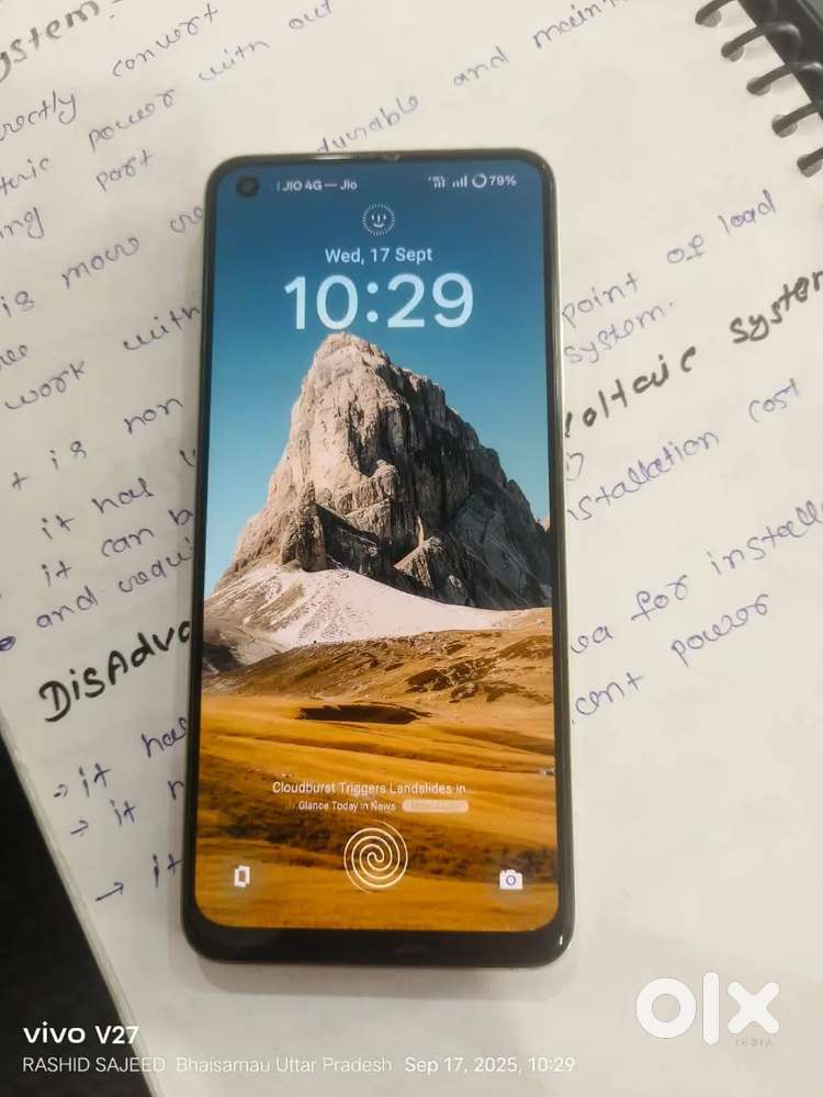 Realme narzo 60g 8/64  camera front 16 back 64 good condition 10 month
