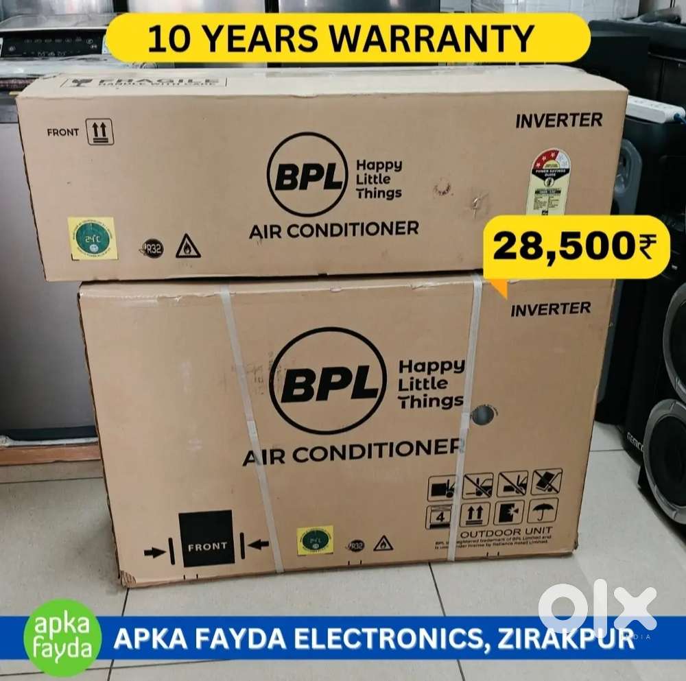BPL 1.5 Ton 3 Star Inverter AC sealed pack