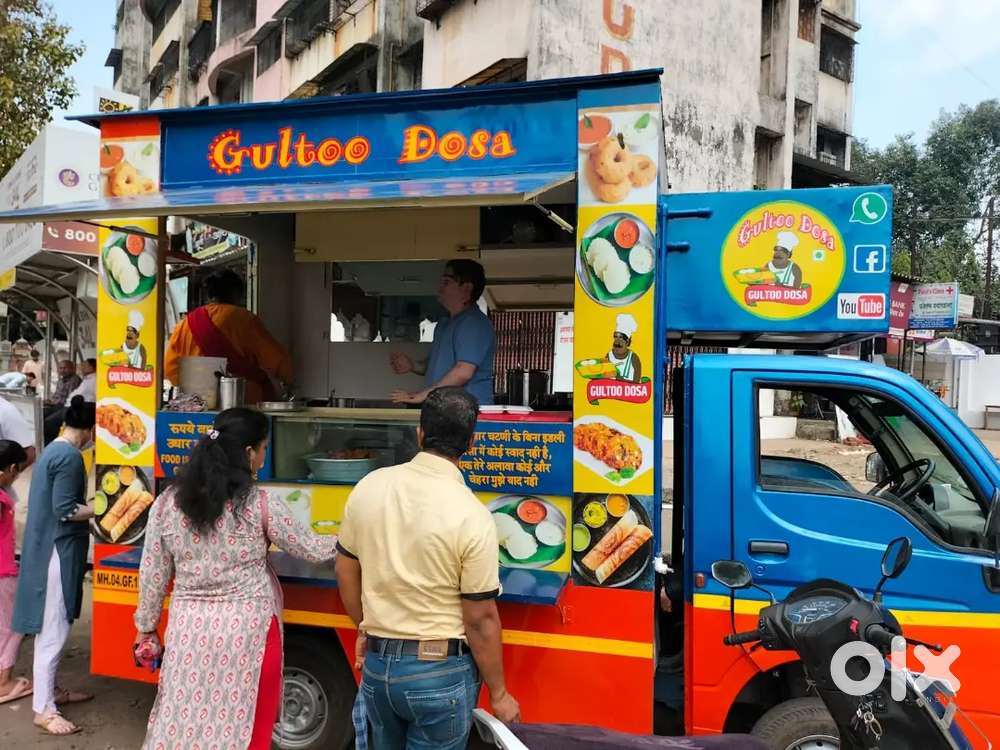 Food truck with total saman