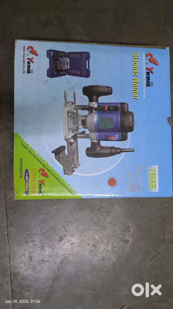 Wooden electric router
