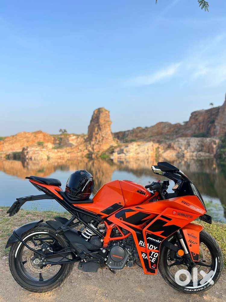 A one bike condition .All parts ok . Service record bill . Modified