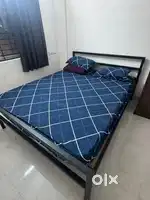 Steel Bed and memory foam matress