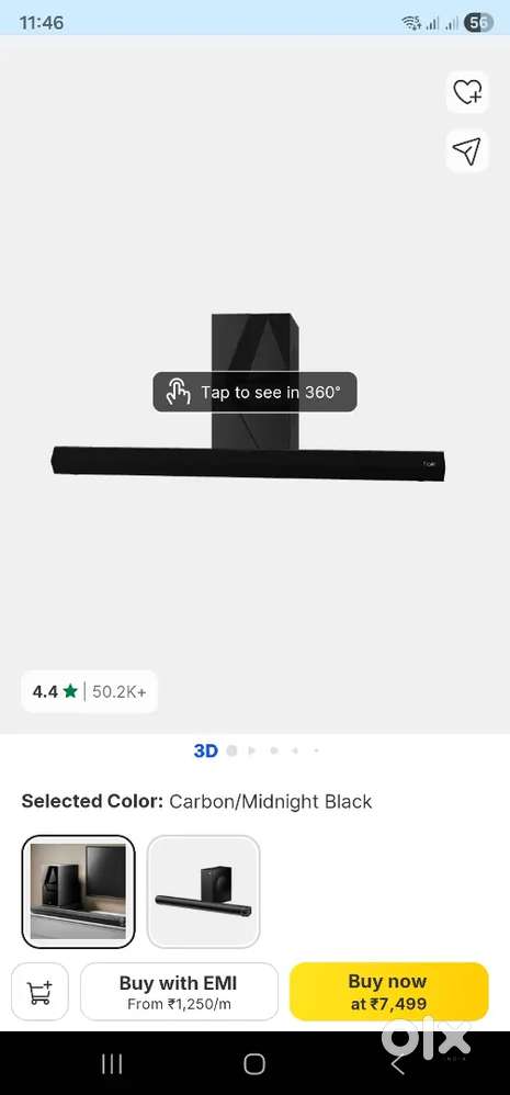 Boat sound bar 200w new one