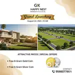cominig sunday site launch : saravanampatti  gk happy nest