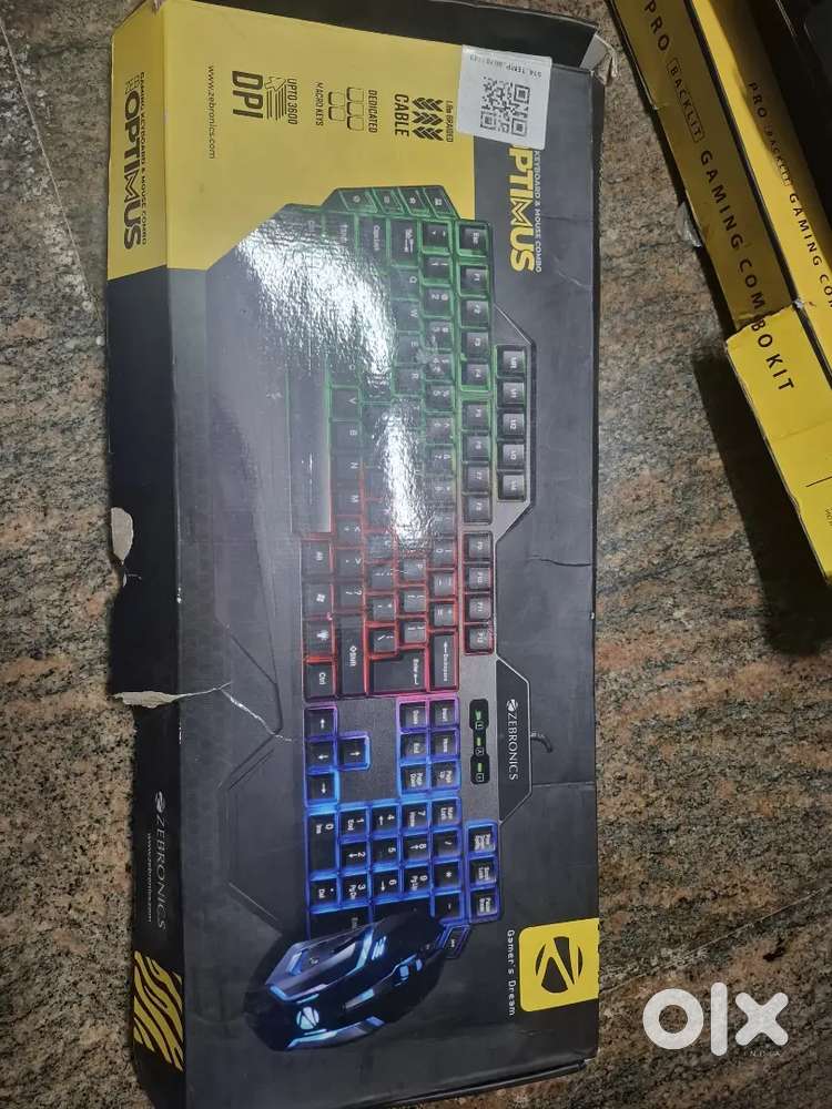 Selling wired and wireless gaming  keyboard and mouse