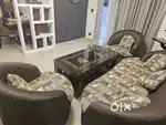 Modern sofa and centre table