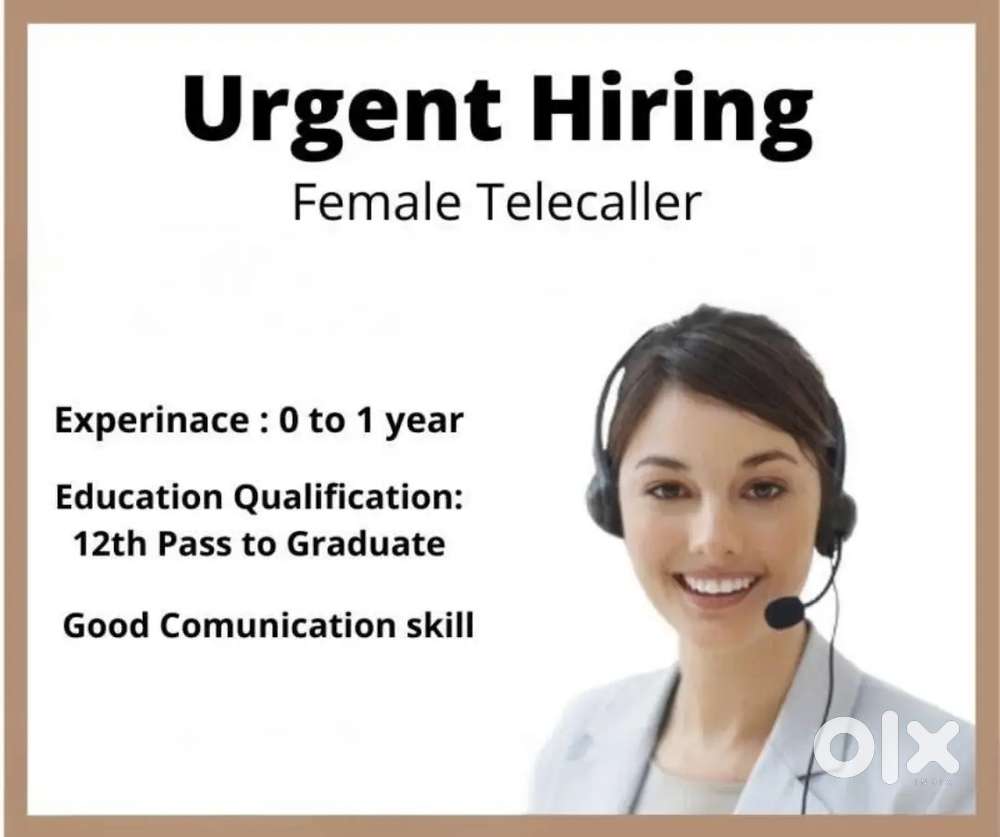 REQUIRED FEMALE TELECALLER'S