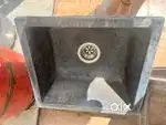 Used futura black sink 18*18*8inch
