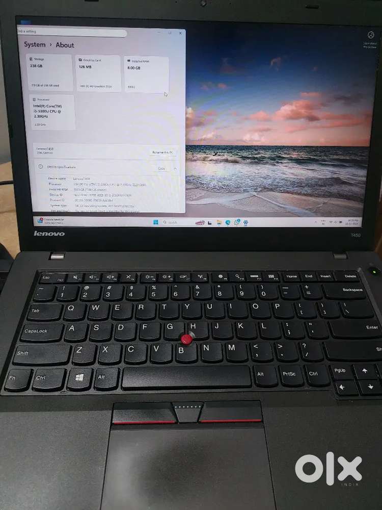 Lenovo T450 personally used