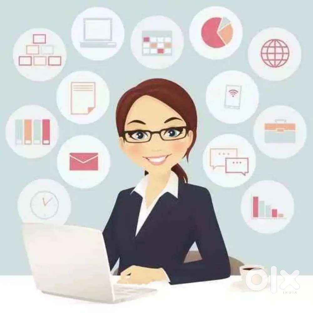 Female personal secretary