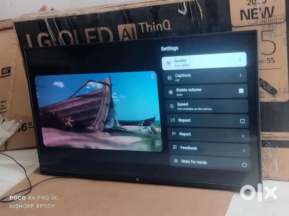 Open box Ledtv's 32/43/55 4k available