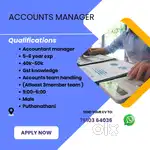 Hiring ACCOUNTs Manager