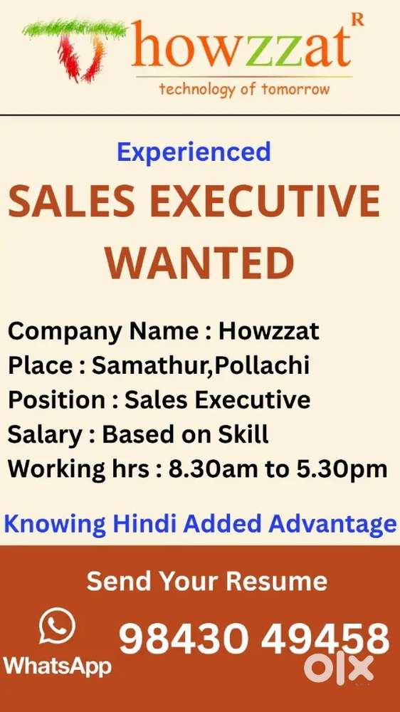 Female Sales Executive