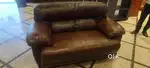 Leather sofa