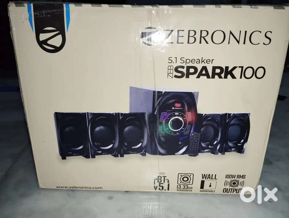 Set off box with dish antina and speeker