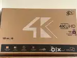 43” sony panel 4k ultra HD range with magic voice command remote 109cm