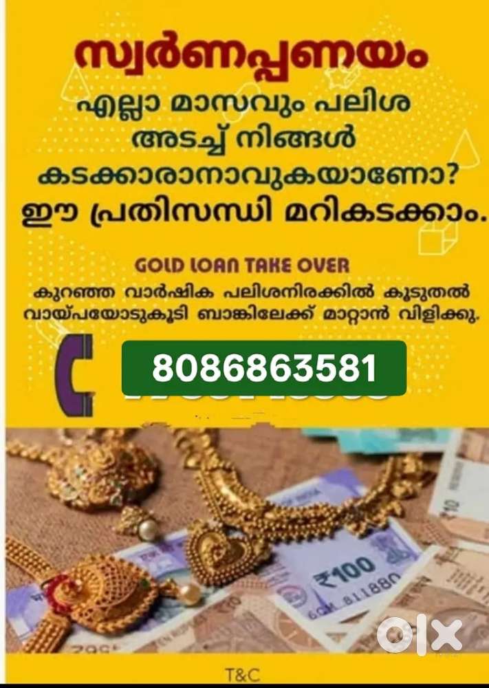 Gold loan and take over