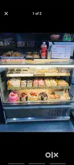 Cake bakery fridge