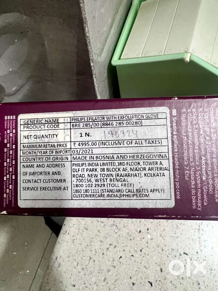 Philips epilator 4000