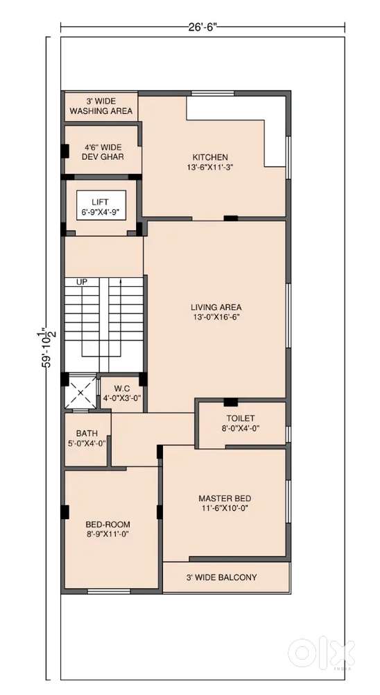 2Bhk Flat just back to MJ collage Jalgaon. .