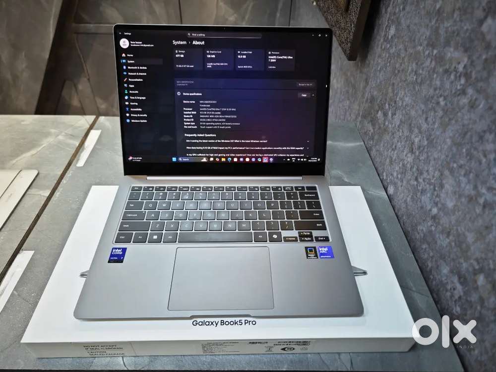 Samsung Galaxy Book 5 pro 16/512GB in mint condition