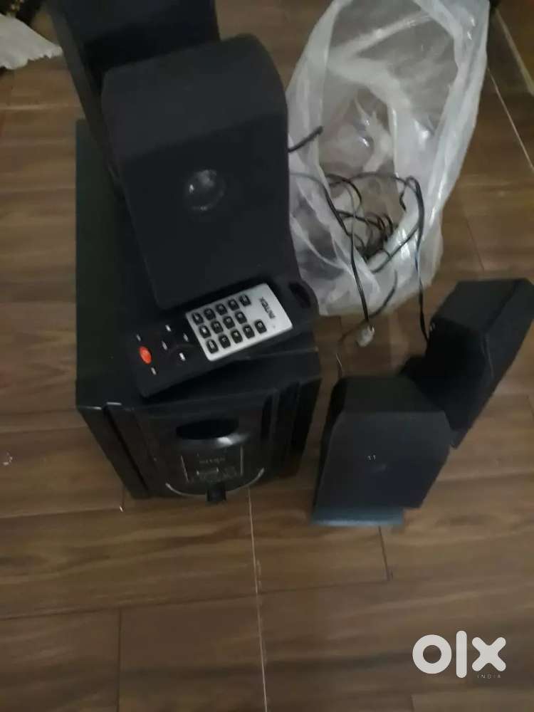 4.1 intex home theater speakers