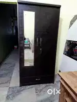 Wooden new unused wardrobe full regular size with mirror available