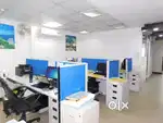One cabin confrence 25 seat reception office rent mahipalpur 2 lakh