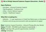 Backend chat Customer support data entry insurance BPO Call Centre Cs